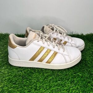adidas Kids Sneakers White and Gold
